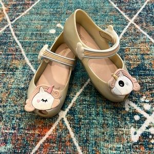 Mini Melissa Ultragirl Unicorn Ballet Flats